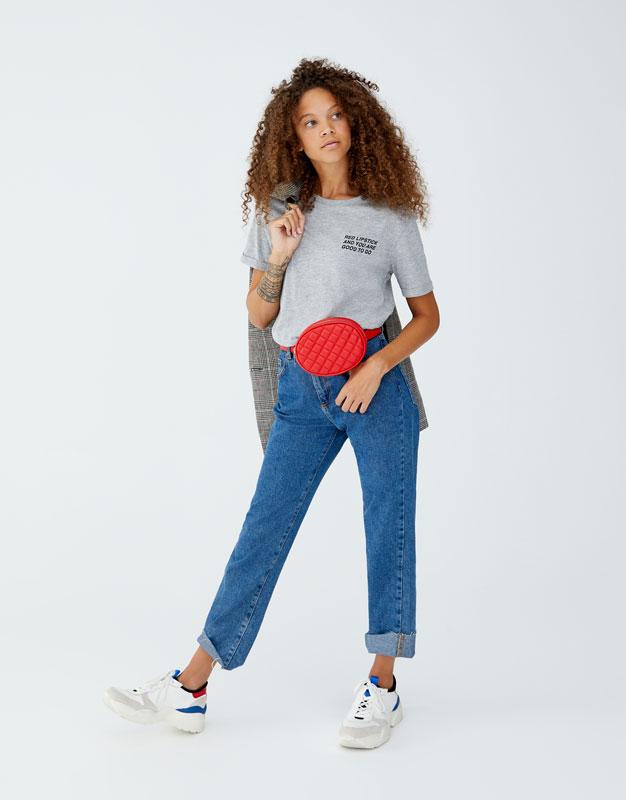 Floral print bomber jacket