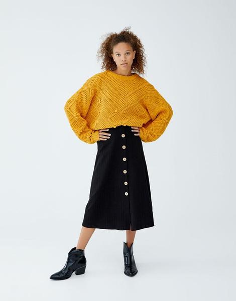 Kasuri Jersey Button-Up