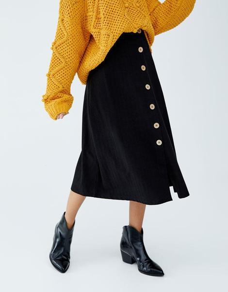 Kasuri Jersey Button-Up