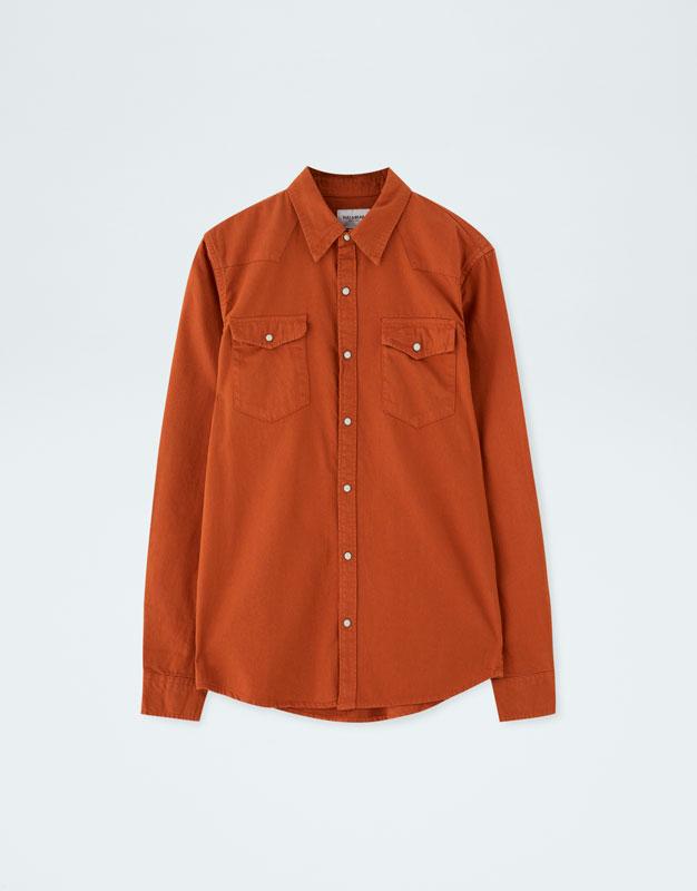 Bulk Stitch Shirt in Cloud