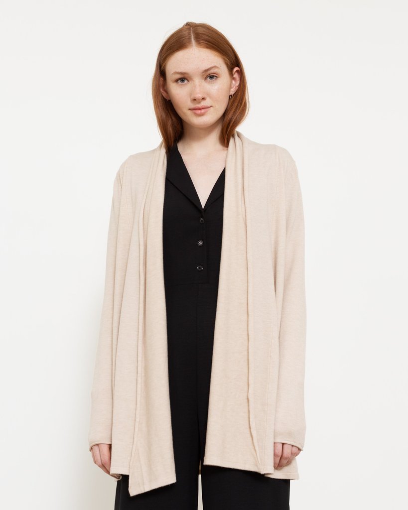 Sweatshirt with slogan on back