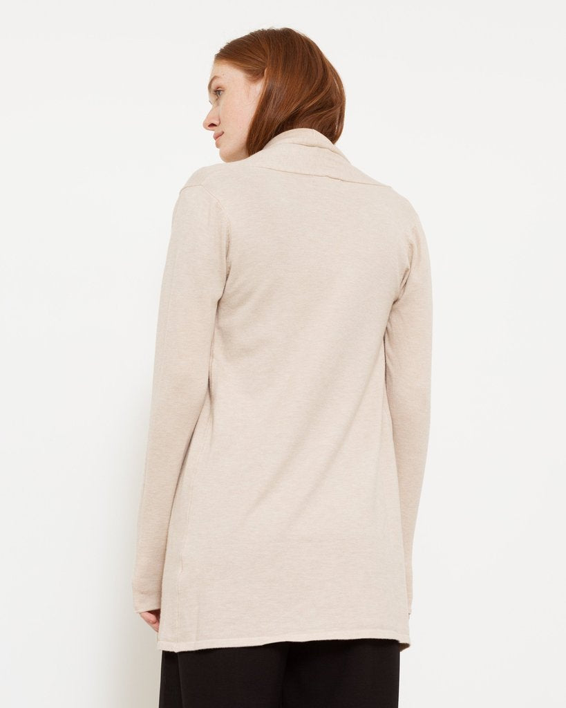 Sweatshirt with slogan on back