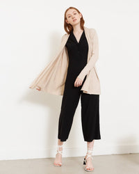 Sweatshirt with slogan on back